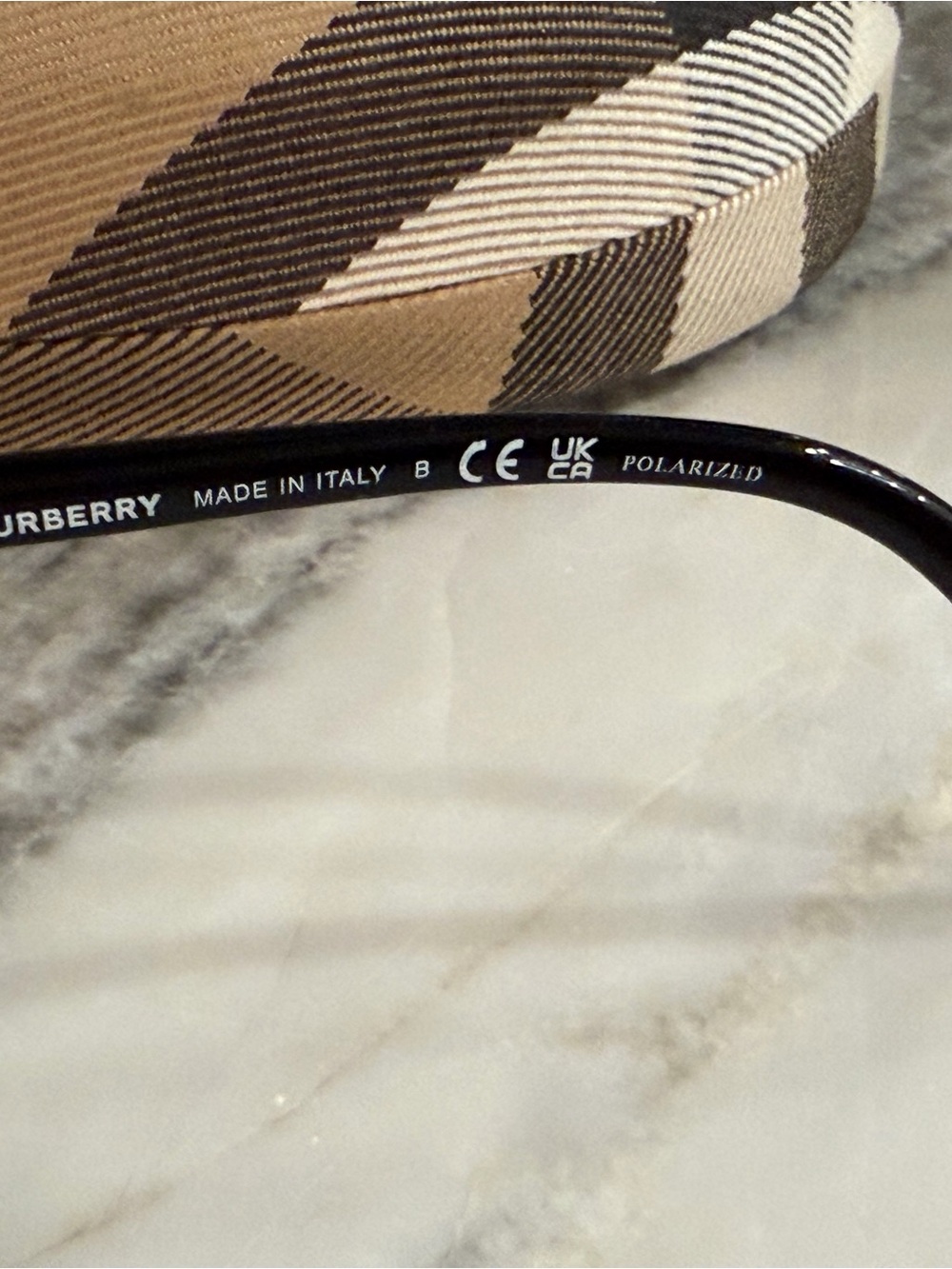 BURBERRY BE 4216 3001T3 Black cat eye Polarized grey gradient sunglasses - Picture 9 of 16